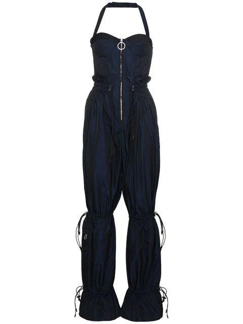 jonathan simkhai blue jumpsuit