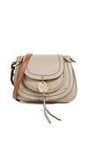 See By Chloé Susie Small Saddle Bag In Motty Grey
