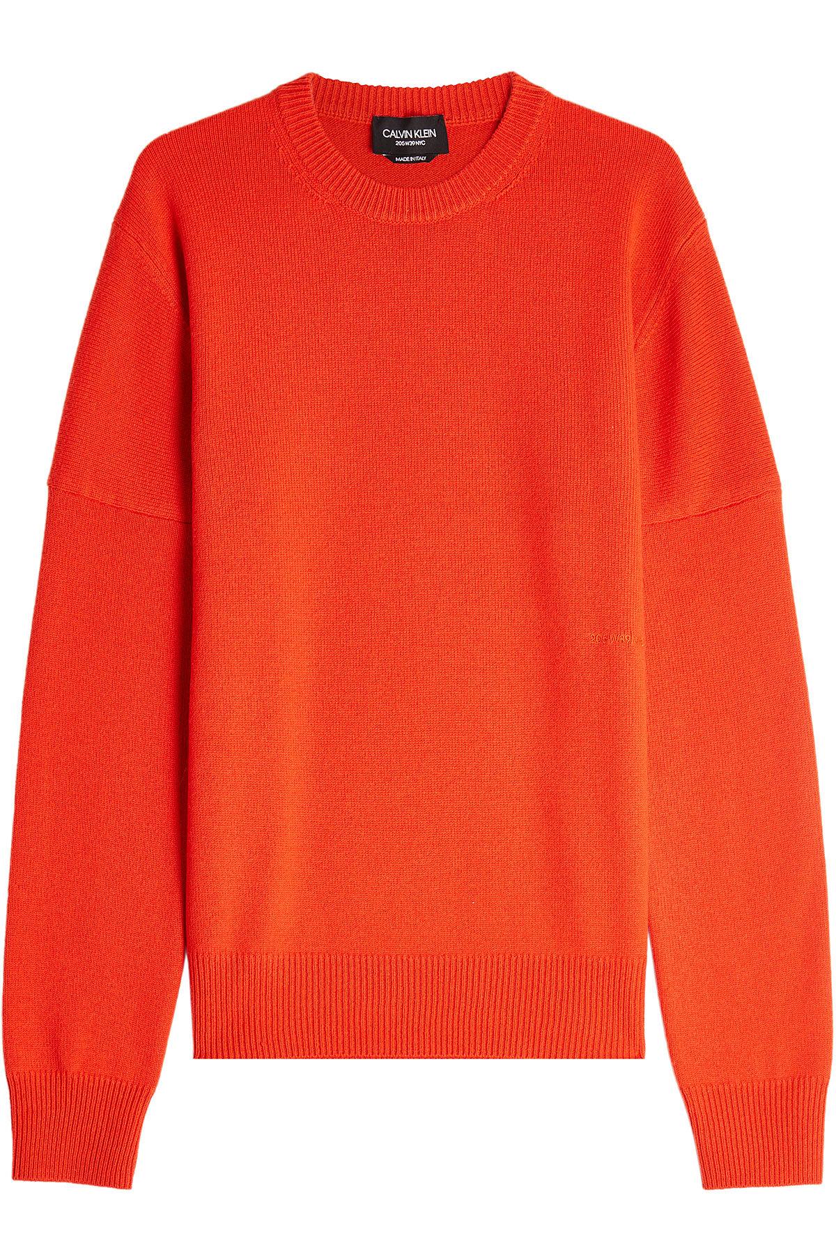 calvin klein orange jumper