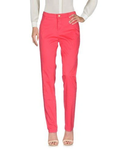 Trussardi Jeans Casual Pants In Pink