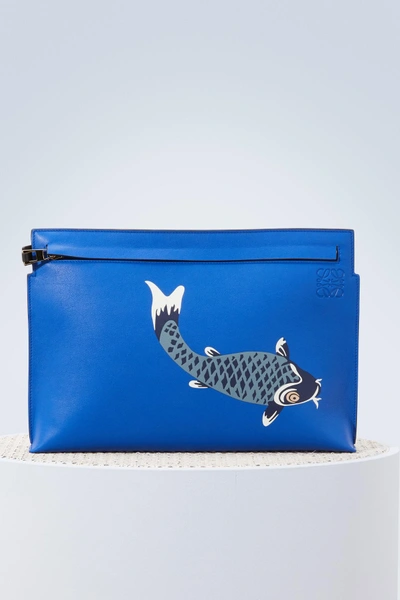 Loewe Pesce T Pouch Bag