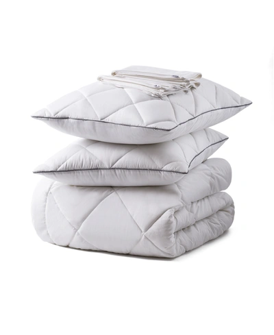 Allied Home Celliant Recovery 5 Piece Mattress Pad Set, California King In White
