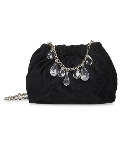Betsey Johnson Women's Charm The Bracelet Off Pouch Bag In Black