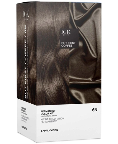 Igk Hair 6-pc. Permanent Color Set In But First Coffee
