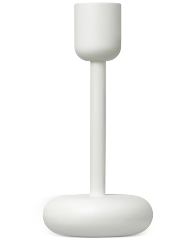 Iittala Lighting, Nappula Candleholder 7" In White