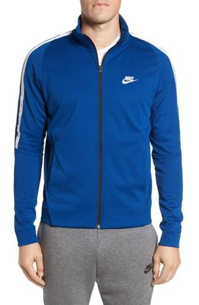 Nike Sportswear Zip Track Jacket In Armory