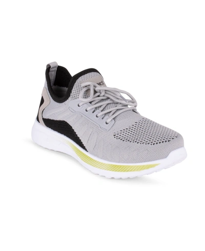 Hind Men's Hm-accelerate Knit Sneakers Men's Shoes In Light Gray