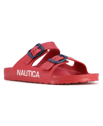 Nautica Little Boys Ashay Slides In Red