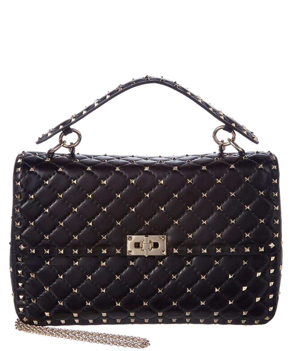 Valentino Garavani Valentino Rockstud Spike Small Leather Chain ...