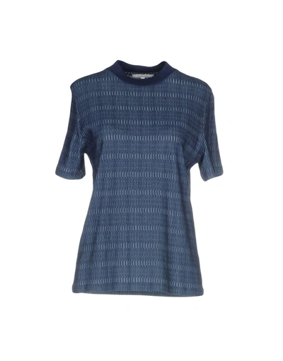 Carven T-shirts In Blue