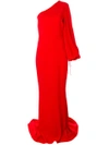 Stella Mccartney Kate Crepe Gown In Red