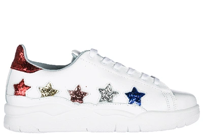 Chiara Ferragni Star-shaped Sneaker In White