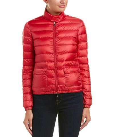 Moncler Lans Down Jacket In Rosso | ModeSens