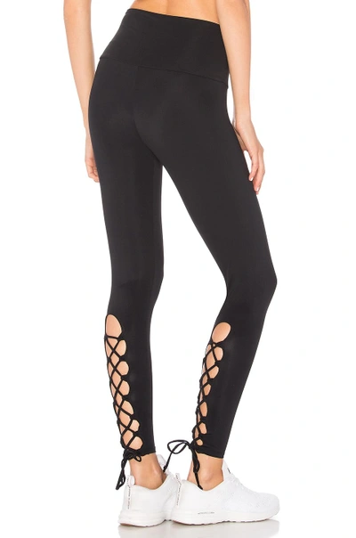 Onzie Laced Up Legging In Black