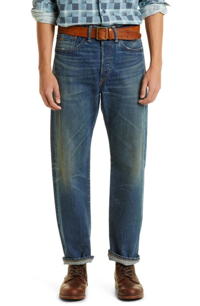 Double Rl Slim Fit Jeans In Hillsview Wash