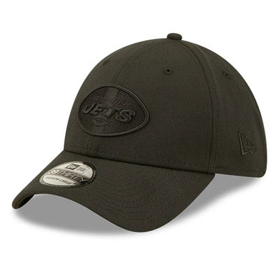New Era New York Jets Black On Black 39thirty Flex Hat