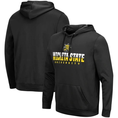 Colosseum Black Wichita State Shockers Lantern Pullover Hoodie