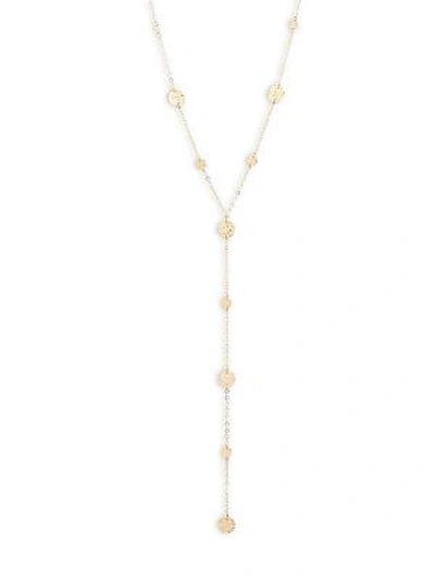 Saks Fifth Avenue 14k Yellow Gold Y-necklace