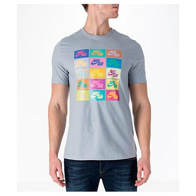 Nike Men's 90's Pop Art T-shirt, Grey