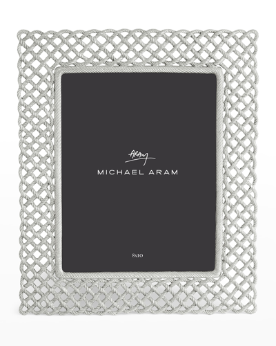 Michael Aram Love Knot Rectangular Photo Frame In Silver
