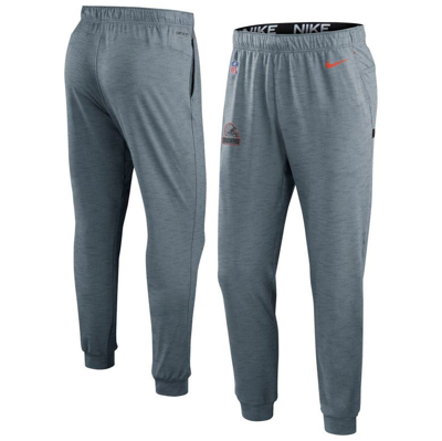 Nike Men's Dri-fit Player (nfl Cleveland Browns) Pants In Heather Gray