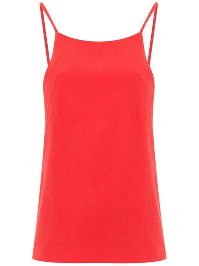 Olympiah Thin Straps Top - Red