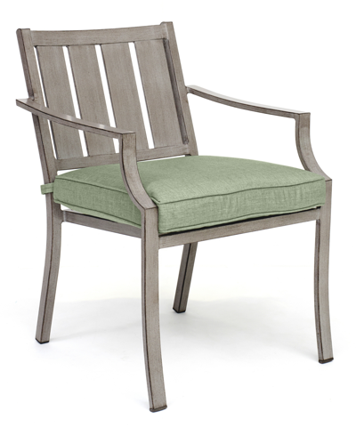 Agio Set Of 6 Wayland Outdoor Dining Chair, Created For Macy's In Outdura Grasshopper