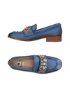 Ras Loafers In Pastel Blue