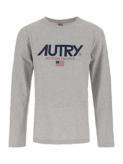 Autry Iconic Shirt In Grey