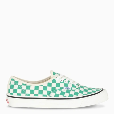 Vans White/green Authentic Sneakers