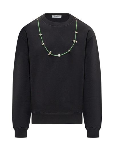 Ambush Stoppers Crew Neck Sweatshirt In Black