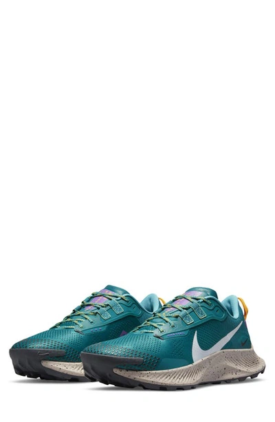 Nike Pegasus Trail 3 Trail Running Shoe In Teal/ Grey