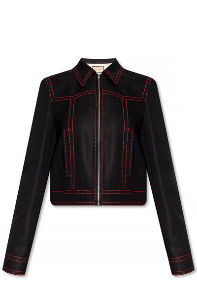 Gucci Zip-up Bomber Jacket In New