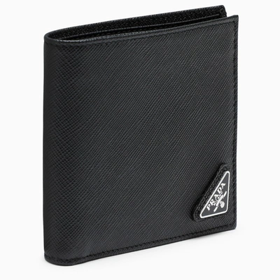 Prada Black Saffiano Leather Wallet