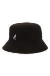 Kangol Bermuda Bucket Hat In Black