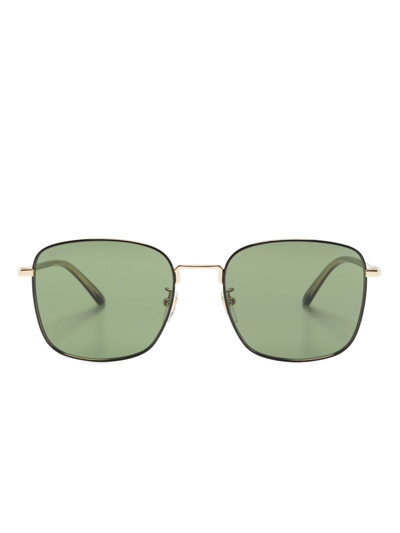 Gucci Square-frame Tinted Sunglasses In Green