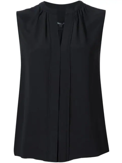 Derek Lam Kara Sleeveless Blouse In Black