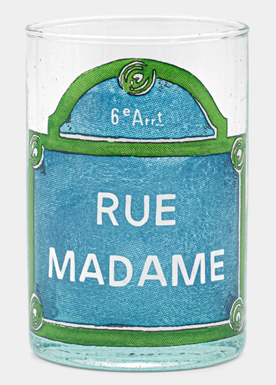 Marin Montagut Rue Madame Drinking Glass In Multi