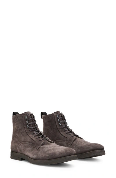Allsaints Kyle Lace-up Boot In Charcoal Grey