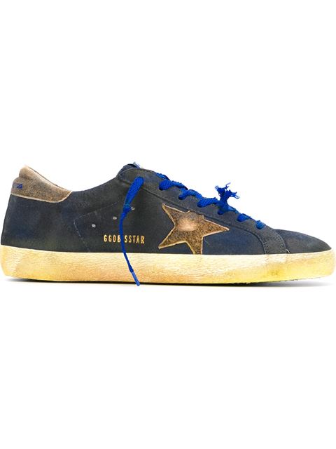 Golden Goose 'super Star' Sneakers In Blue | ModeSens