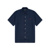 Polo Ralph Lauren Polo Pony Linen Shirt In Navy