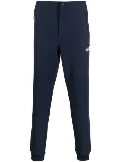 Vuarnet Tapered Technical Trousers In Blue