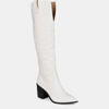 Journee Collection Women's Tru Comfort Foam Wide Calf Therese In White