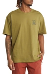 Nike Acg Loose Fit Logo Patch T-shirt In Green