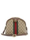 Gucci Ophidia Gg Supreme Cross-body Bag In Brown Multi