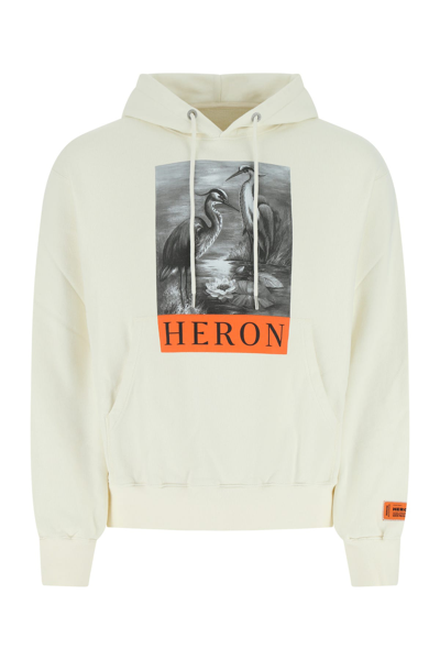 Heron Preston Sweaters In White