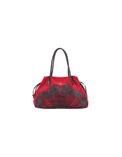 Luciano Gelisio Handbags Antera In Red