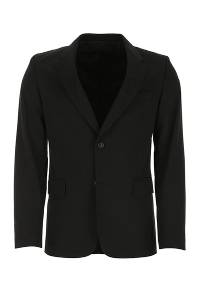 Ami Alexandre Mattiussi Ami Single Breasted Tailored Blazer In Black