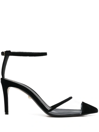 Alevì Sara 80 Sandals In Black Leather