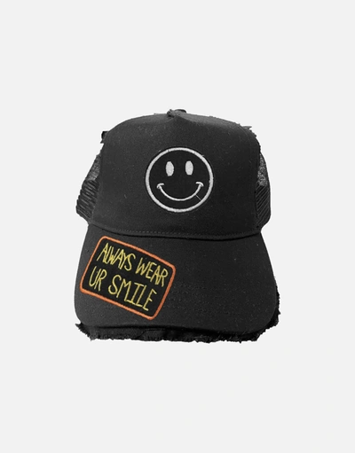 Lauren Moshi Jilly Sml Happy Patch In Black